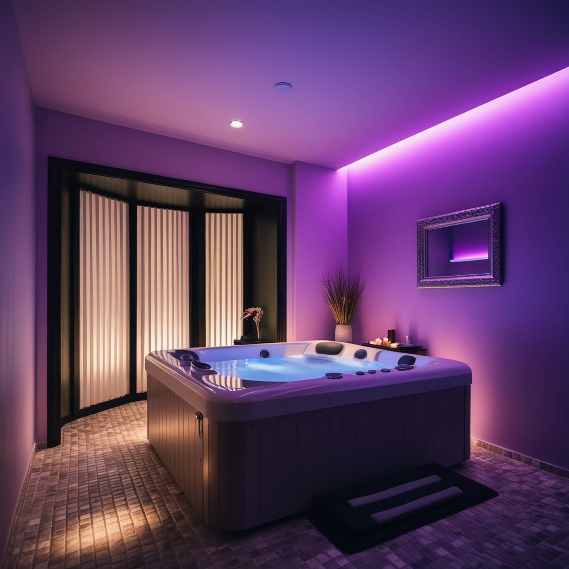 Hot tub bath therapy